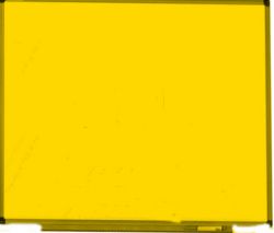 Дошка магнітно-маркерна кольорова жовта 60x90