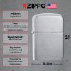 Запальничка Zippo 1941 "1941 REPLICA" brushed chrome