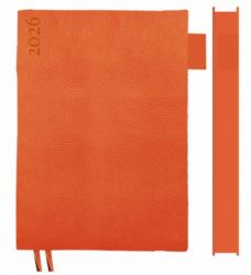 Ежедневник А5 Leo Planner 2026 Binario оранжевый