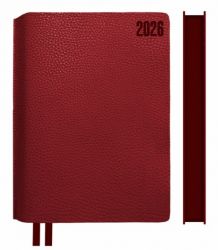 Щоденник А5 Leo Planner 2026 Vitto червоний