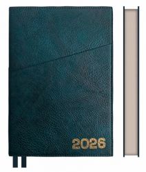 Щоденник А5 Leo Planner 2026 Credo смарагдовий