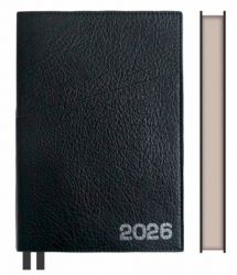 Щоденник А5 Leo Planner 2026 Credo чорний