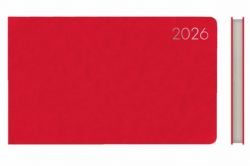 Еженедельник А6 Leo Planner 2026 Glory красный