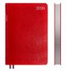 Ежедневник А5 Leo Planner 2026 City красный