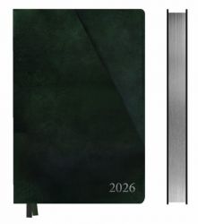 Ежедневник А5 Leo Planner 2026 Whisky зеленый