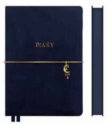 Щоденник А5 Leo Planner 2026 Luna синій 