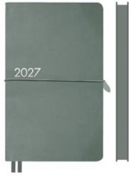 Щоденник 12х20 см Leo Planner 2027 Glory фісташковий