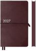 Щоденник 12х20 см Leo Planner 2027 Glory коричневый 