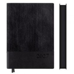 Ежедневник А5 Leo Planner 2027 Velvet черный