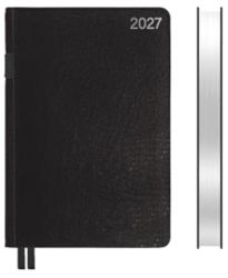 Ежедневник А5 Leo Planner 2027 City black