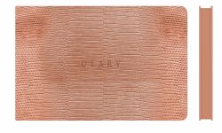 Щотижневик А6 Leo Planner 2027 Lizard рожевий