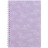 Блокнот А5 Axent Lavender на спирали в клетку 