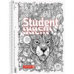 Колледж-блок Brunnen Premium Zenart Lion А4 в точку 