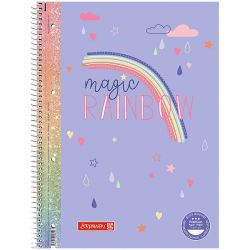 Колледж-блок Brunnen Premium Rainbow A4 в линию 
