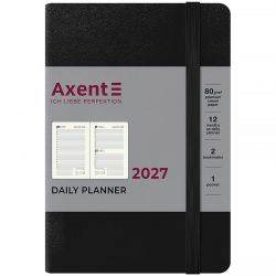 Ежедневник датированный Axent Pocket Strong А6 черный