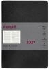 Ежедневник датированный 2027 Axent Partner Muse Soft A5 черный