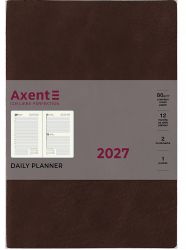 Щоденник датований Axent Partner Soft Cloud коричневий