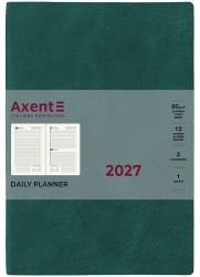 Щоденник датований  Axent Partner Soft Cloud A5 смарагдовий