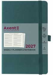 Щотижневик датований  Axent Partner Strong малахітовий А5