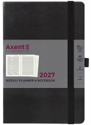 Щотижневик датований Axent Prime Strong чорний