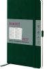 Еженедельник датированный 2027 Axent Partner Soft Skin темно-зеленый А5