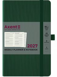 Еженедельник датированный  Axent Partner Lines ярко-красный