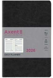 Ежедневник датированный  Axent Partner City Soft черный