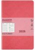 Ежедневник датированный 2026 Axent Partner Muse Soft A5 розовый 
