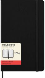 Щоденник Moleskine середній чорний в твердій обкладинці