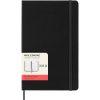 Щоденник Moleskine 2025-2026 середній чорний тверда обкладинка