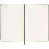 Щоденник Moleskine 2025-2026 середній чорний тверда обкладинка