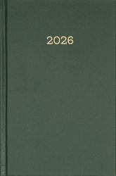 Щоденник датований 2026 Buromax SIMPLE A5 зелений