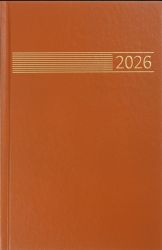 Щоденник датований 2026  Buromax TIME А5 коричневий