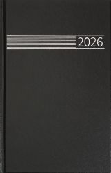Щоденник датований 2026 Buromax TIME А5 чорний
