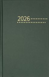 Щоденник датований 2026 Buromax ZEST A5 зелений