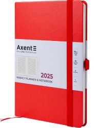 Еженедельник датированный Axent Prime Strong красный