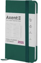 Еженедельник датированный Axent Pocket Strong зеленый А6
