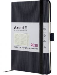 Щотижневик Axent Partner Lines A5 чорний