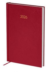 Ежедневник датированный Axent Classic City бордовый