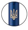 Ручка кулькова Parker IM PROFESSIONALS UKRAINE MONOCHROME BLUE BP ТРИЗУБ