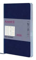 Ежедневник датированный  Axent Partner City Soft синий