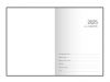 Ежедневник карманный 2025 Poligrafist Twill синий А6 на кнопке