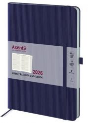 Еженедельник датированный Axent Grand Lines синий А4