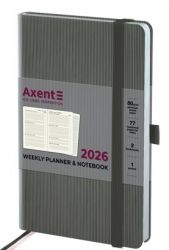 Щотижневик датований  Axent Partner Lines сірий