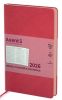 Еженедельник датированный 2026 Axent Partner Muse Soft розовый А5