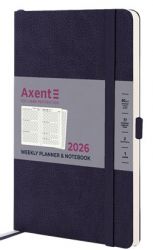 Еженедельник датированный  Axent Partner Soft Skin A5 синий
