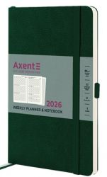 Еженедельник датированный  Axent Partner Soft Skin A5 зеленый