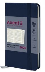Еженедельник датированный  Axent Pocket Strong синий А6