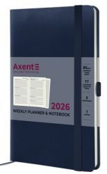 Еженедельник датированный Axent Partner Strong синий А5