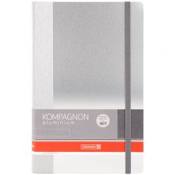 Книга записна Brunnen Aluminium А5 нелінований